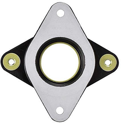 meeboo NEMA 17 Schrittmotor Schwingungsdämpfer schwarz Stoßdämpfer Vibration Stahl Gummi Schrittmotor Dämpfer Pad Waschmaschine für CNC, 3D Drucker z.B. CR-10