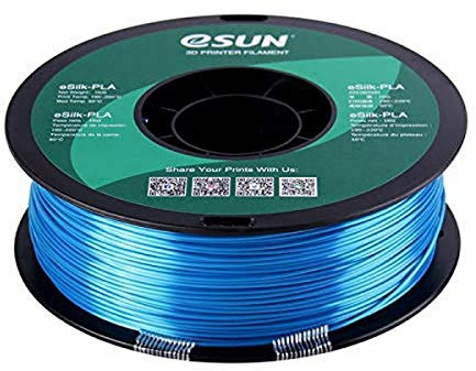 eSun Silk PLA 3D Print Filament, Jacinth