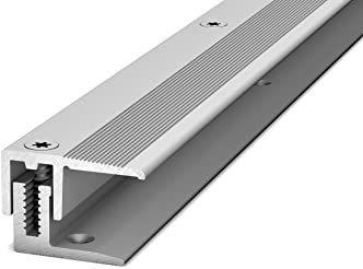 Carl Prinz LPS 220 Abschlussprofil Nr. 222, 21 x 10 mm - Länge 2,70m - Silber