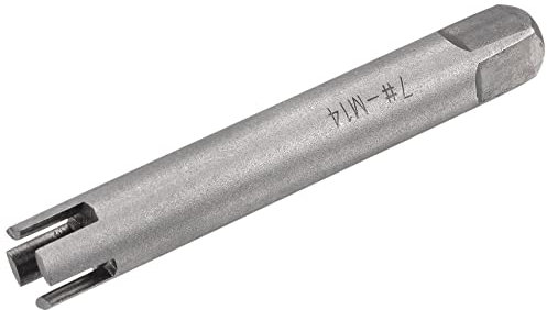 sourcing map Extracteurs de Taraud M14 / 9/16 (Métrique/Pouce) 4 Cannelures Cassé Dépouillé Vis Filetage Robinet Déménageur Haut Carbone Acier Outil
