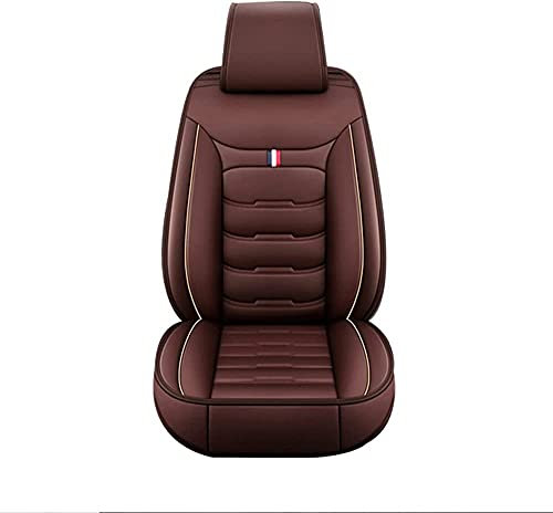 Auto-SitzbezüGe Autositzbezug für Peugeot 208 Allure Business/Active/Allure/GT Pack 5-Sitze, Leder Luxus Voll Vorderseite und RüCkseite SchonbezüGe, AutozubehöR Schonbezug AutositzbezüGe Kompatibel