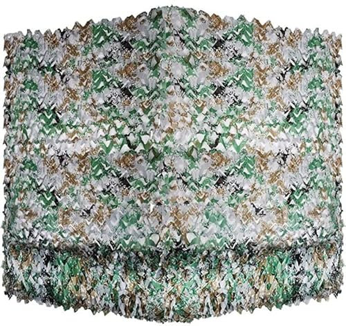 ANGUOEY Woodland Camo Neting Camouflage Nets Camo Tarp Große Tarnung Netting Militärüberschüssige Bulk Roll for Jagdparty Sonnenschutz Ente Blinding Outdoor Camping Dekoration