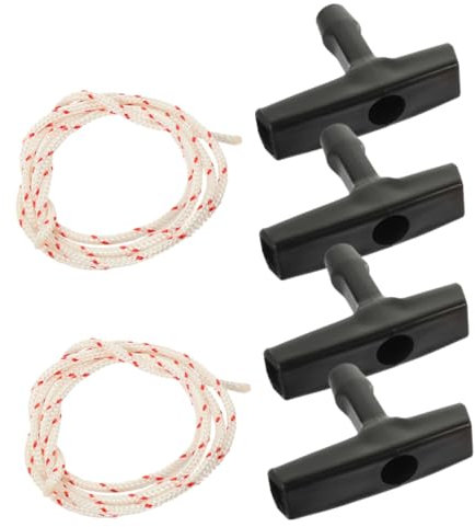 Artibetter 2juegos Cuerda Para Puerta De Garaje y Cuerda Para Tirar Escaleras De Ático Sistema Seguro De Extracción De Cordones De Plástico Manija Para Apertura Rápida El Hogar