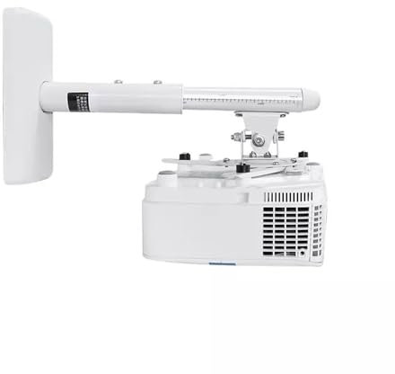 guiling-1986 Supporto per Proiettore Appendiabiti a Parete Universale for casa, Soggiorno, Camera da Letto, proiettore, mensola, Staffa di Progetto Retrattile Supporto Videoproiettore(Grande)