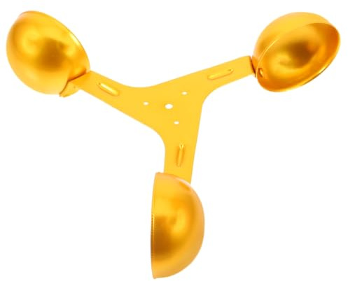 TOYANDONA Replacement Wind Cups for Anemometer Sensor Aluminum Wind Cup Anemometer Tool Professional Use in Airflowing Conditions