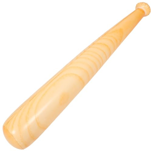 JOINPAYA Inflatable Baseball Bat 29.53In Blow up Kids Sports Toy with Realistic Wood Grain Design Lightweight Portable for Indoor Outdoor Baseball Party Favors