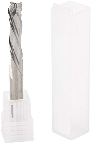 Herramienta CNC con mango redondo de corte de aluminio y acero de tungsteno, fresa de 3 flautas de 6x6x25x60mm para varios sistemas de portaherramientas