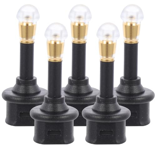 TEHAUX 5 pezzi Adattatore Audio Ottico Jack Maschio Femmina Digitale con Protezione Sovratensione Uscita Audio Compatibile per Cuffie