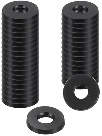 QUARKZMAN 36Pcs Joints En Caoutchouc, 1/2 OD x 1/4 ID x 0.06 Épaisseur Rondelles Plates Pour Boulons Entretoises, Tête De Douche, Plomberie, Raccordement De Tuyau