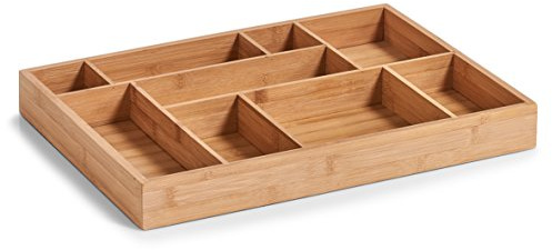 Zeller trälåda, organisatör 44,5 x 32 x 5 cm naturlig