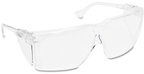 3M Tour Guard V Safety Glasses, One Size Fits Most, Clear Frame/lens, 20/box