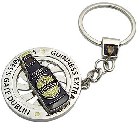 Guinness Pinte Bouteille Spinner Porte Clé (Sg 5533)