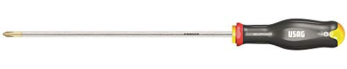 USAG U03240450 Giravite Lungo per Viti a Croce Phillips, Nero, PH 1x250
