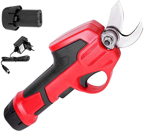 STREND PRO Elektrische Astschere für einfach Garten und Baum Beschneiden - Astschere Akku mit max. 22mm, Elektrische Gartenschere 7.2V Li-Ion Batterie, rebschere, Akku Rasenschere/Baumschere