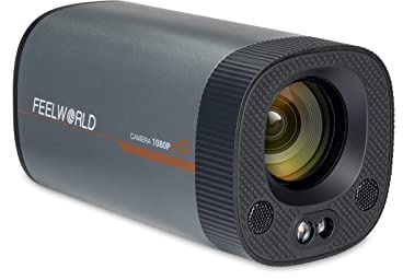 FEELWORLD HV10X Cámara de transmisión en vivo profesional Full HD 1080P 60fps USB3.0 HDMI con zoom óptico 10X enfoque automático micrófono soporte control remoto