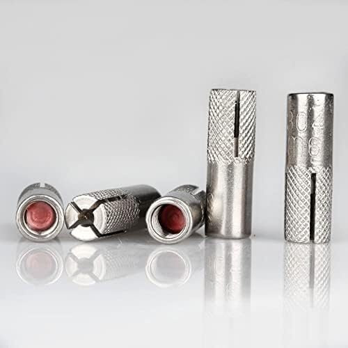 Stecker an der Wand, Betonschrauben, M6 M8 M10 M12 M16 304 Edelstahlanker Interne Expansionshülse Bolzenschraube Rohr (Größe: M12 (1 Stück)) (Größe: M10 (1 Stück)) (Größe: M10 (1 Stück)) ( Size : M10(