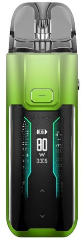 Kit Luxe XR Max Vape 80 W 2800mAh Batteria incorporata 5 ml Cartuccia LUXE X/XR Bobina GTX 0,2/0,4ohm MTL a DTL Vaping E Sigaretta Vaporizzatore Originale (Mela verde) - No Nicotine
