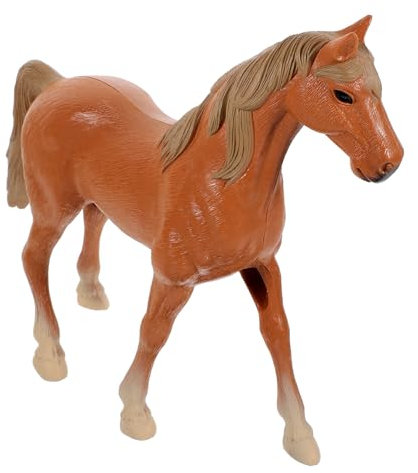 FELTECHELECTR Modellpferd Pferde-Action-Figur Pferdefigur aus Kunststoff Kinderspielzeug Modelle Künstliche Pferdefigur Pferdestatue Tier Plastikpferd Ornamente schmücken