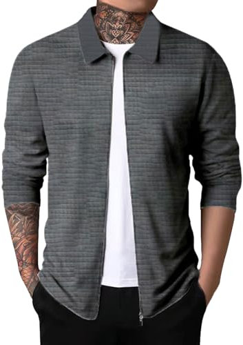 SRZYMJ Mantel Herren Schwarz Jacke Schwarz Übergangsjacke Schwarz Weiß Outdoorjacke Winter Softshelljacke Steppweste Mit Kapuze Funktionsjacke Parka Winter Wintermantel Sportjacke Freizeitjacke