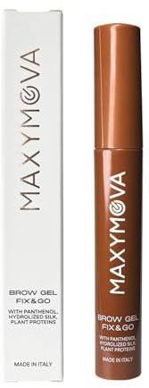 MAXYMOVA GEL PARA CEJAS FIX&GO Y FIX&COLOR – GEL FIJADOR Y CON COLOR PARA CEJAS PERFECTAS DESPUÉS DE LA LAMINACIÓN (TRANSPARENTE (CLEAR))