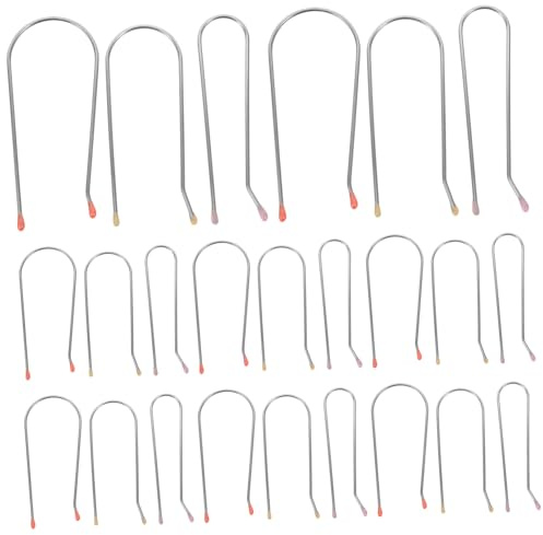 WRITWAA 24pièces Pinces Pour Chauffants Remplacement De Broches Pour Fixation Pour Cheveux