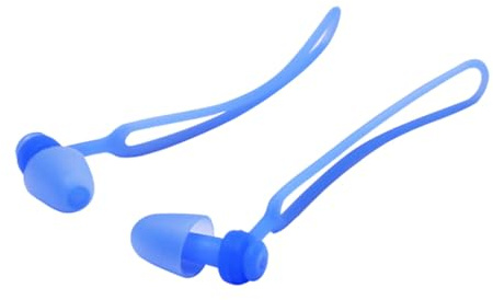 SUPVOX Tapones Oídos de Silicona Impermeables y Ergonómicos para Natación y Buceo con Cordón, Diseño Cómodo para Hombres, Mujeres y Niños