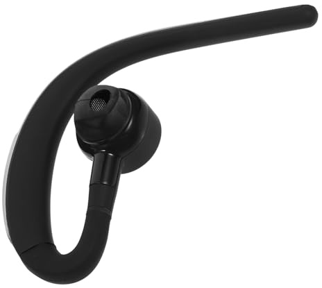 Toddmomy Auriculares Inalámbricos con Gancho Deportivo Cancelación de Ruido Diseño Ergonómico Giratorio Manos Libres para Correr y Uso Exterior Color Dorado