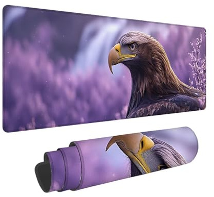 Tappetino per Mouse XXL 1600 x 800 x 3mm Tappetino Mouse Gaming Grande, Mousepad con Base in Gomma Antiscivolo, Tappeto per Tavolo da Gaming per Mouse e Tastiera, Accessori PC (Cascata Albero) V-637