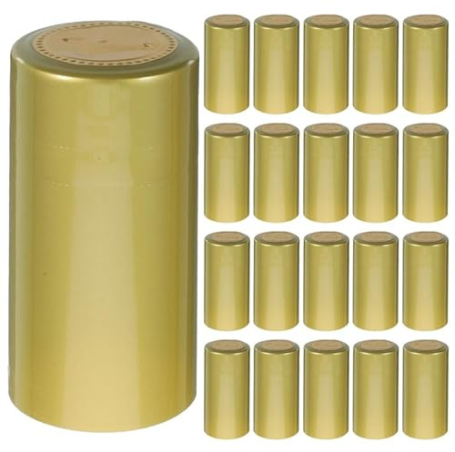 BESPORTBLE Capsules Thermorétractables pour Bouteille De Vin 50 Pièces Film Thermorétractable pour Le Vin Scellant pour Bouteilles De Accessoire De Bouteille pour Décoration Et Fermeture