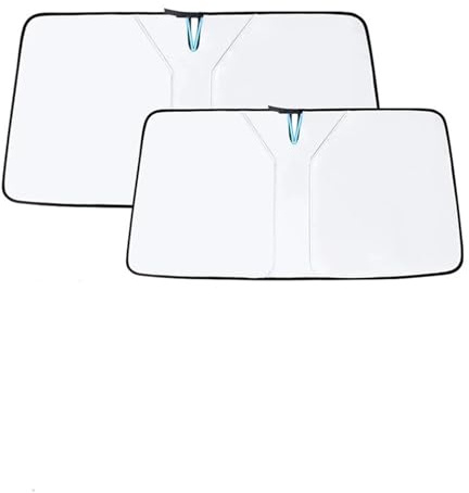 Windschutzscheibe Sonnenschutz Auto-Frontfenster-Sonnenschutzabdeckung Sonnenschutz Windschutzscheibenvisier Klappbarer Auto-UV-Schutzvorhang Styling-Zubehör(Large Size)