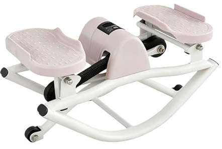 Stepper pour entraînement - Équipement d'entraînement et de Gym - avec balancier oscillant pour équilibre | pour Genoux, articulations, Jambes, glutei Abdominal, Femme, Salle de Sport, Maison