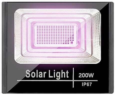 HVSYVVSRL LED Full Spectrum Phyto Lamp 200W Solar Grow Light Floodlight Plants Flowers Greenhouse Garden Fficient Energy Saving