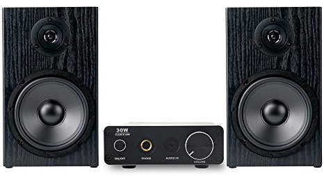 McGrey BSS-265 BK 6,5 HiFi Impianto Stereo HiFi Micro 80 Watt Nero