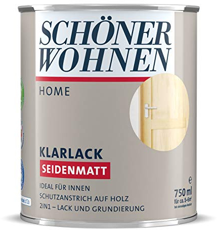 Schöner Wohnen DurAcryl Klarlack Seidenmatt 0,75 ml