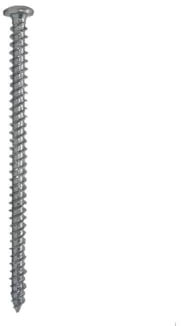 Fensterrahmenschrauben Halbrundkopf TX30 verzinkt 7,5 x 112 mm - 10 Stück