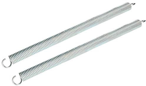 KOTARBAU® Juego de 2 muelles para puerta de garaje, 500 mm, robustos, galvanizados, ayuda a abrir y cerrar el muelle de tracción