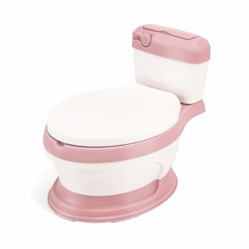 wuuhoo® Kinder Töpfchen Potty - Kinderklo mit herausnehmbarem Behälter, Babytöpfchen, Toilettentrainer für Babys und Kleinkinder ab 2 Jahren rosa