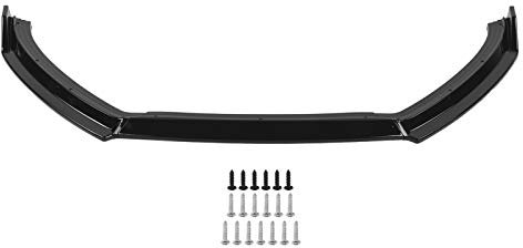 Frontlippenspoiler, Auto Aerodynamisches Design Frontstoßstangenspoiler für MK5 6R Standard Pre-Facelift 2009-2014