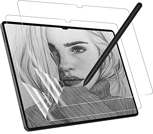 MoKo 2 Stück Papier Schutzfolie für 14,6 Samsung Galaxy Tab S11 Ultra 2025 | für Tab S10 Ultra, Blendfreiem, Anti-Fingerabdruck Displayschutz, Matt Paperlike, zum Schreiben Zeichnen, Anti-Kratzer