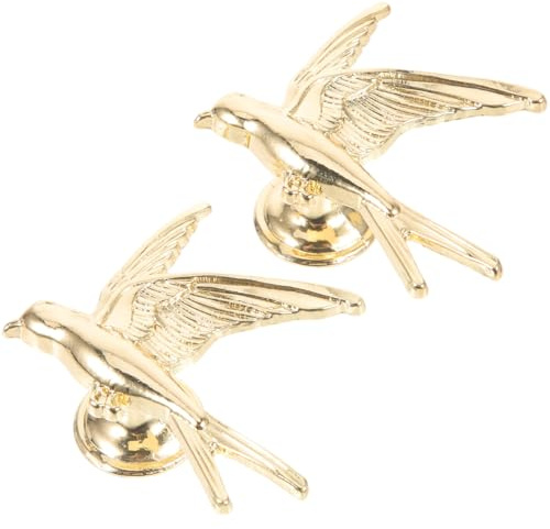 OSALADI Schrankgriffe Vogel 2 Stück Dekorative Türknöpfe Aus Metall Für Schubladen Schränke Und Innentüren Möbelknöpfe Als Ersatz Für Alte Griffe 2.05X1.57X1.57in