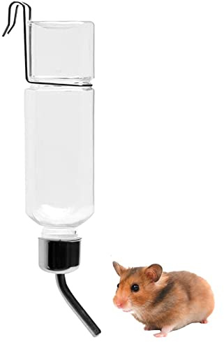 Abreuvoir pour Les Rongeurs, Distributeur Eau pour Petits Animaux, Suspendue Abreuvoir Lapin, Automatique Biberon pour Animaux De Compagnie, pour Lapin Chinchilla Cochon d'Inde Hérisson Furet
