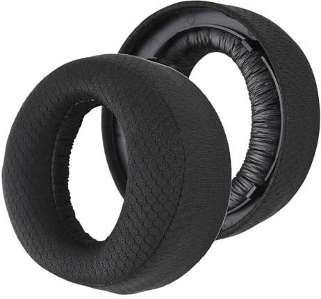 Coussinets Casque d'oreille de Remplacement pour Play statio 5 PS5 Pulse 3D avec Tissu Respirant et Mousse de Haute Qualité, Isolation Phonique