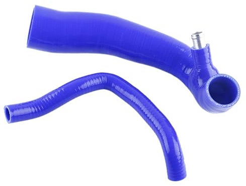 VNSMM Manguito Turbo Kit de Manguera de admisión de Aire de Silicona Compatible con S R55 R56 R57 N14 1.6L Turbo (2007-2010) Manguera de intercooler(Blue)
