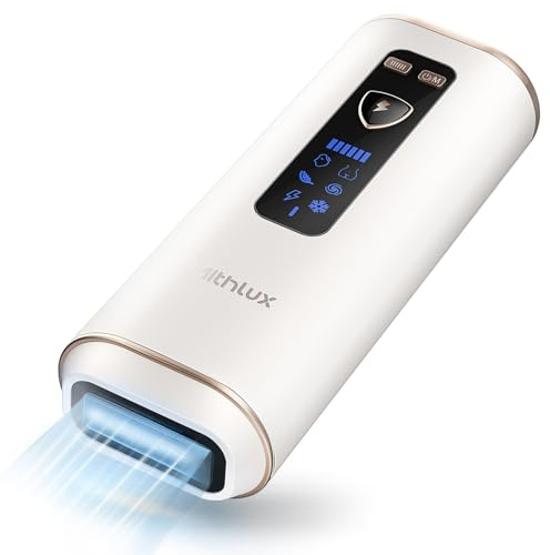 MITHLUX Sapphire Cool Touch Laser Hair Removal Device for Women & Men, Gentle At-Home IPL for Face, Body, Bikini & Underarms