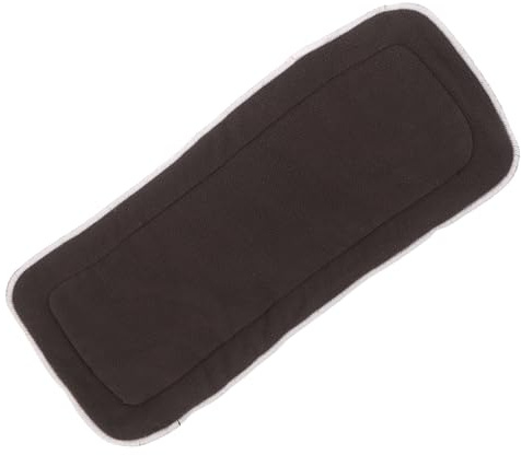 Hemobllo Adult Incontinence Pads Reusable Bamboo Inserts for Elderly Disability Soft Microfiber Cloth Diaper Liners