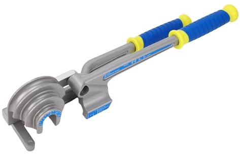 Marhynchus Piegatubi, Lega di Alluminio con Manico in Gomma, Piegatubi Manuale da 180 Gradi per Tubi in Alluminio Rame Tenero, Ideale per Riparazione Automobilistica e Manutenzione HVAC