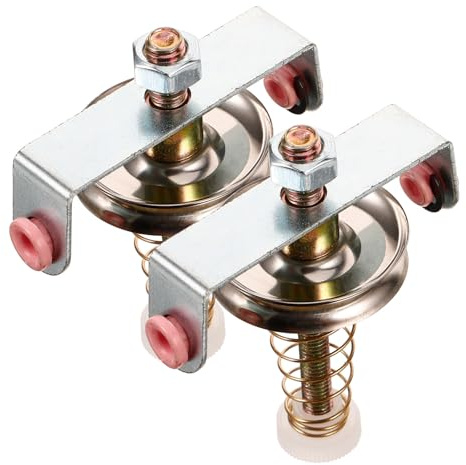 AMUSLESUR Tenditore di Trama per Macchina da Tessere in Acciaio Inossidabile 2pezzi Installazione Facile per Lavori di Cucito e Miglioramento Efficienza Produzione