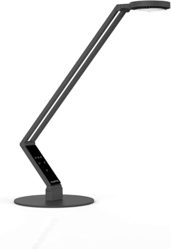 Luctra Table Radial Base LED Schreibtischlampe, biologisch wirksames Licht, dimmbar, 920201, schwarz