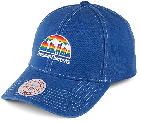 Mitchell & Ness Denver Nuggets Snapback Cap Contrast Cotton - Blau - Einstellbar
