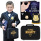 Set de Regalo para Portador de Anillos Tickle & Main, Incluye Libro, Insignia y maletín de Seguridad para Anillos de Boda
